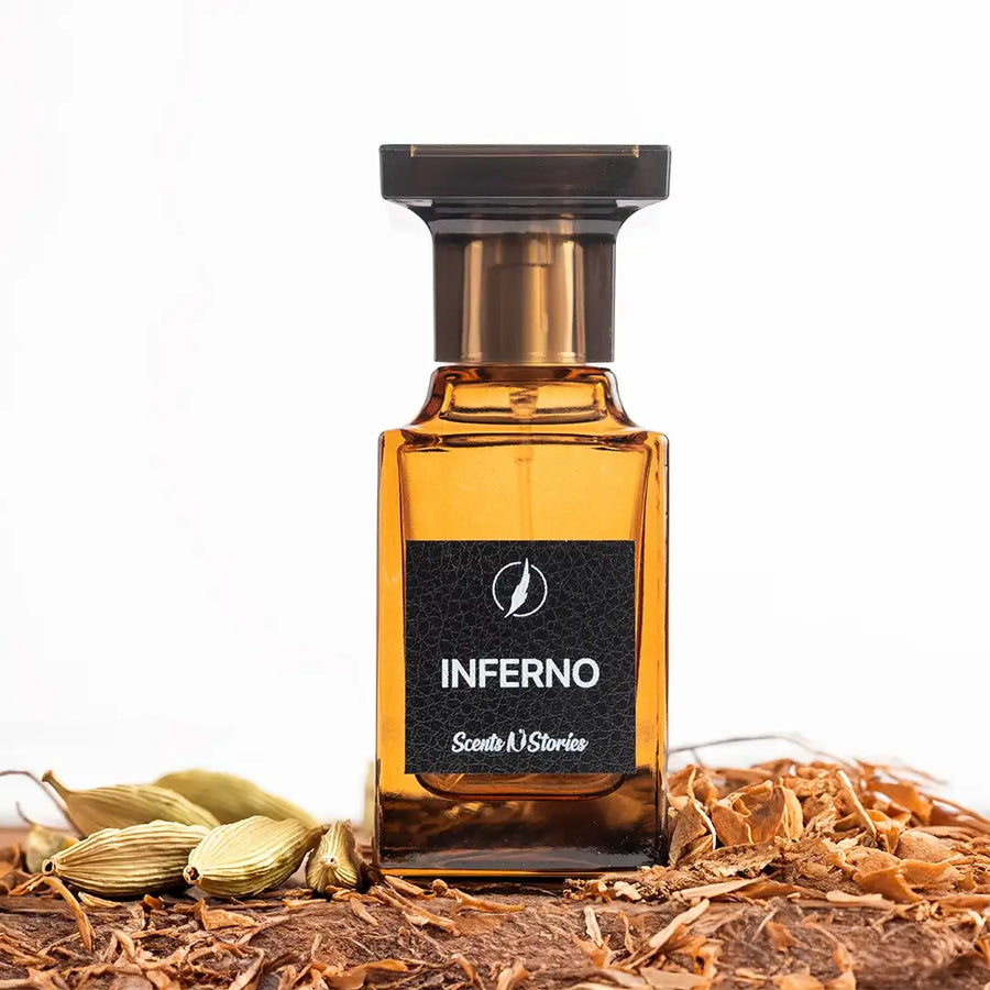 Home inferno fragrance for men scent n stories